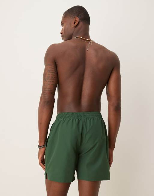 Nike - Grønne 5-tommers volley-badeshorts, 4 af 4