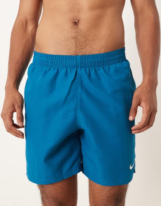 Nike - Grønne 7-tommers badeshorts i volley-stil, 4 af 5