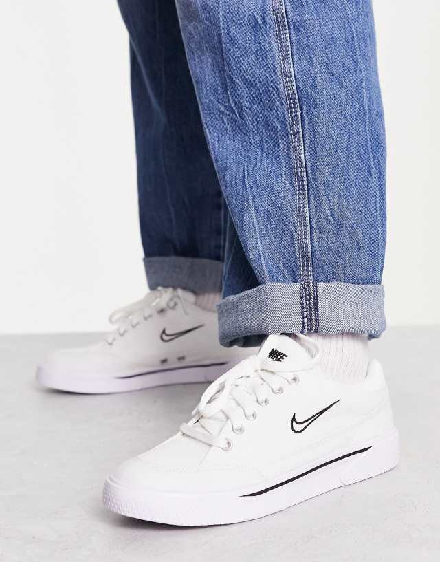 Nike GTS '97 canvas sneakers in white