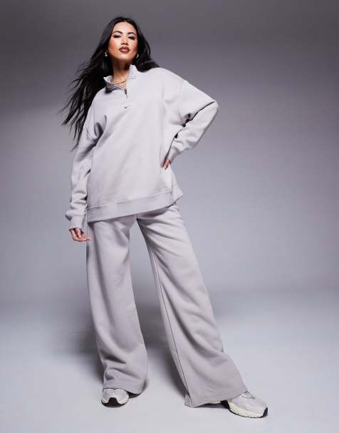 Nike Gym Life Swoosh Phoenix 1/4 zip fleece and joggers - view 1
