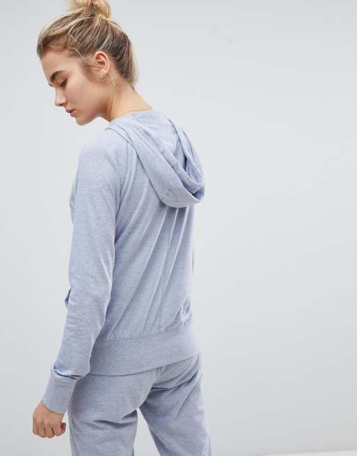 Nike gym vintage hoodie hot sale blue