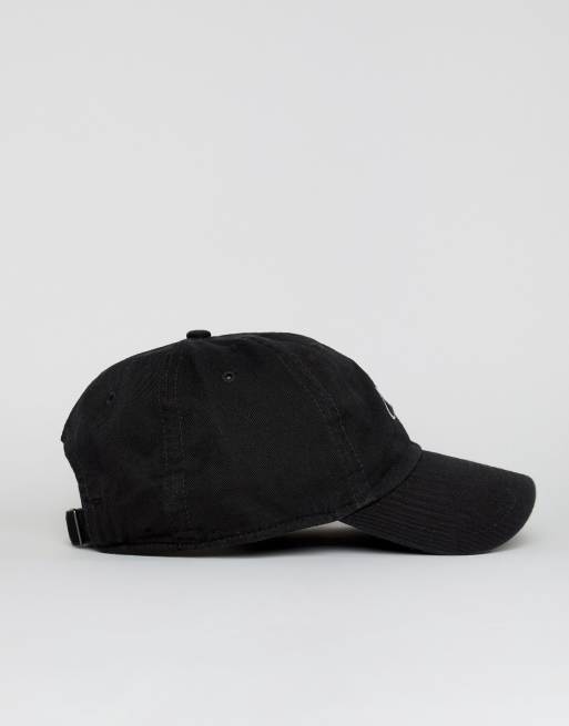 Nike H86 adjustable washed cap in black, 4 of 4