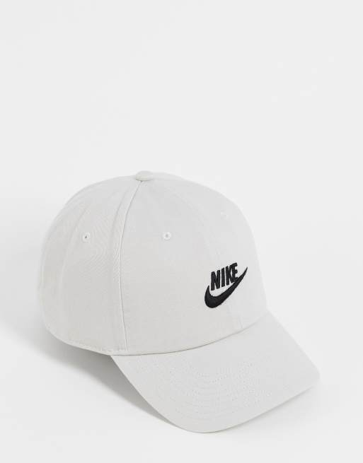 Nike – H86 Futura – Stenfärgad urtvättad bomullskeps