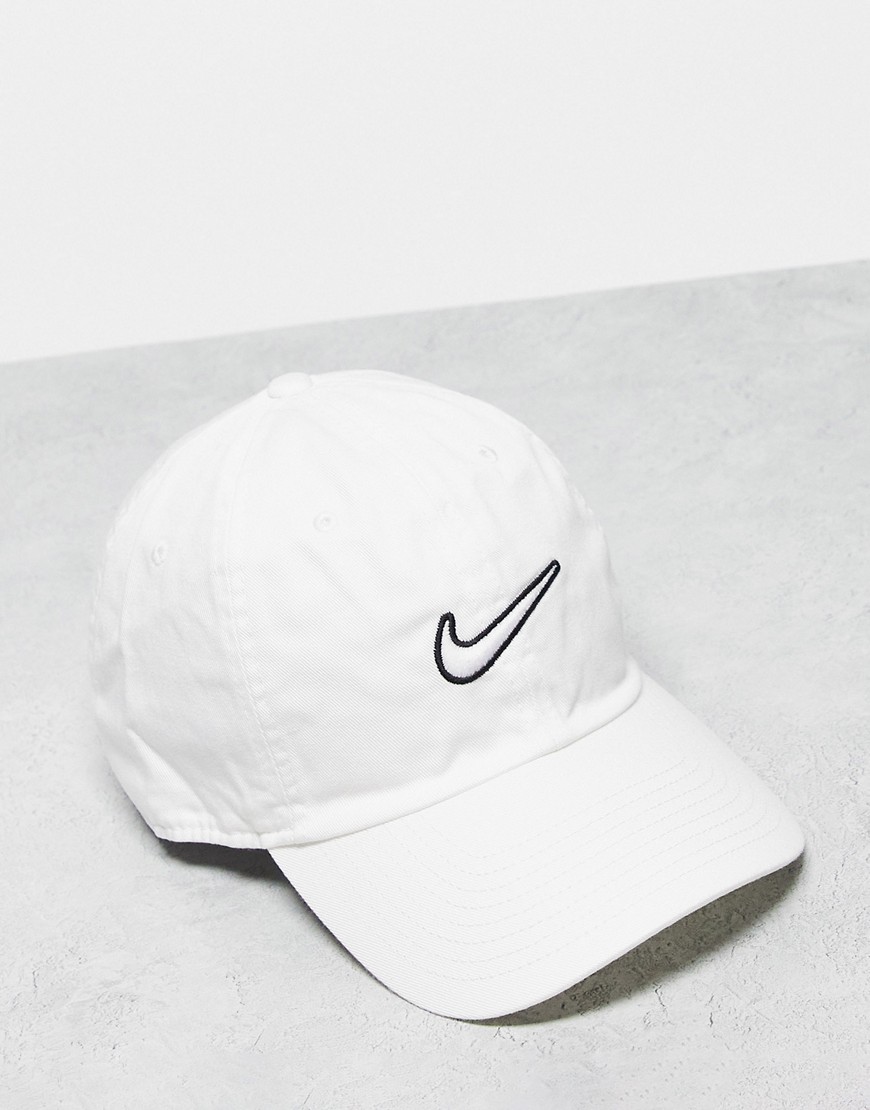 Nike H86 Futura Swoosh Wash Cap In White