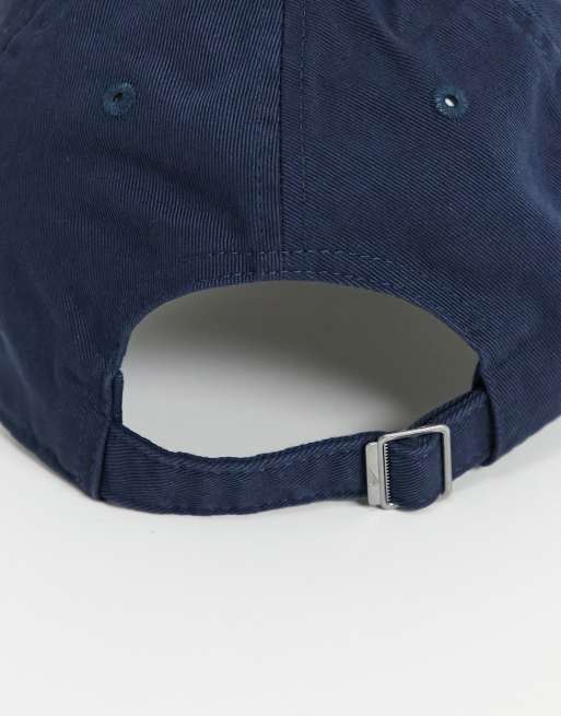 Nike H86 Futura washed adjustable cap in navy, 4 of 4