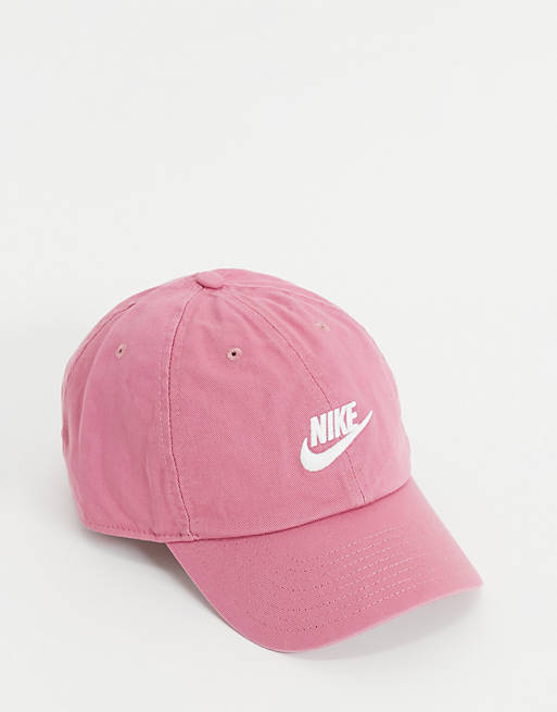 Nike H86 Futura washed cap in dusty pink | ASOS