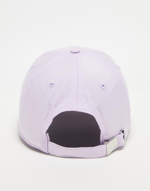 Nike H86 metal Swoosh cap in black in light purple | ASOS