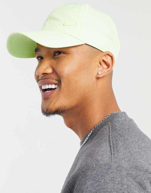 Nike H86 Metal Swoosh cap in lime