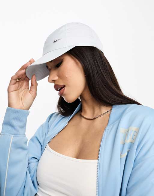 H86 metal swoosh cap in ASOS