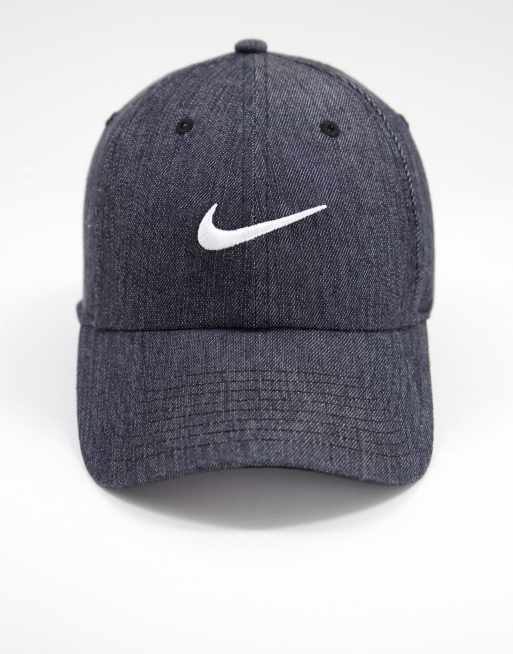 Denim best sale nike hat