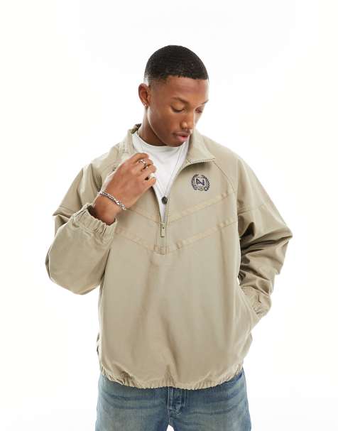 Mens pullover hot sale starter jackets