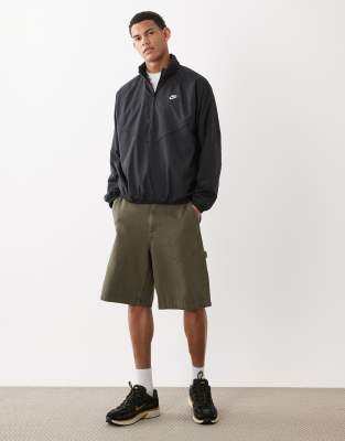 Nike Half Zip Logo Jacket In Multi