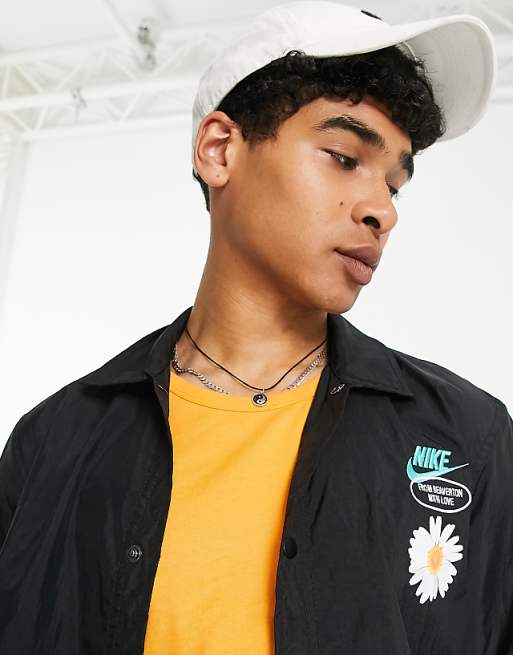 Nike 'Have A Nike Day' embroidered woven coach jacket in Nike 'Have A Nike Day' embroidered woven coach jacket in