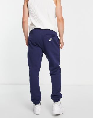 nike blue fleece joggers