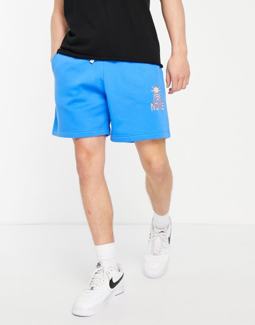 Nike – Have A Nike Day – Niebieskie szorty z logo