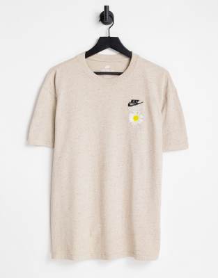 Nike 'Have a Nike Day' oversized heavyweight printed t-shirt in stone - ASOS Price Checker