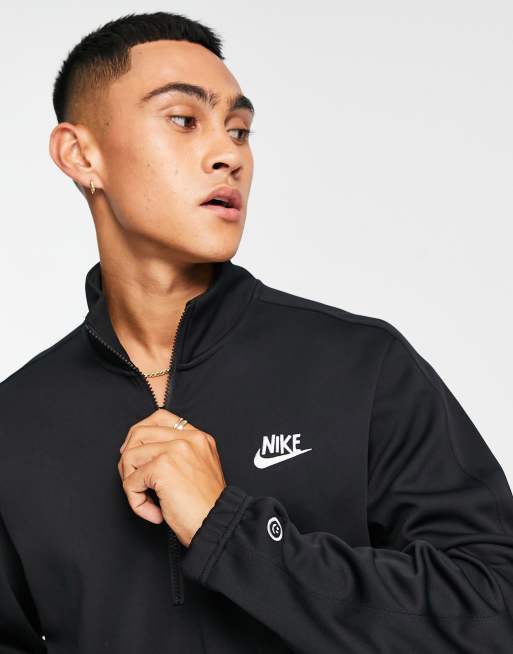 Nike - Have a Nike Day - Sort sweatshirt med halv lynlås