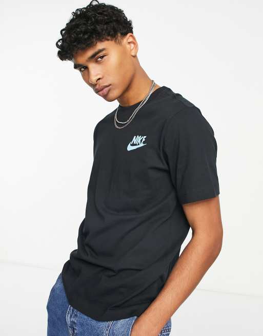 Nike black shop shirt men