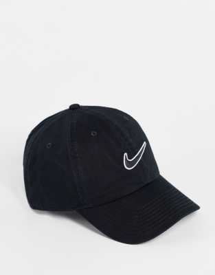 Nike Nike Heritage 86 hat in black/white - BLACK