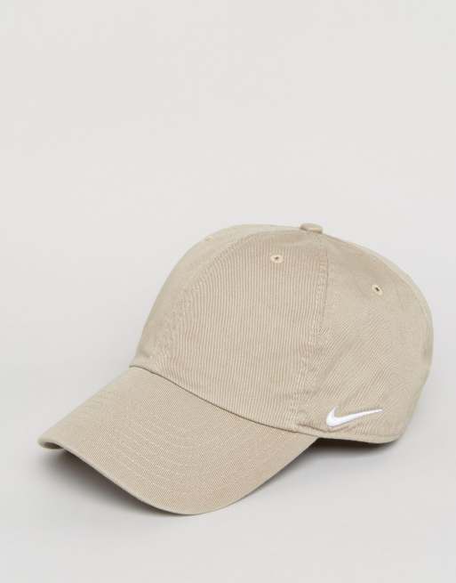 Beige nike cap top