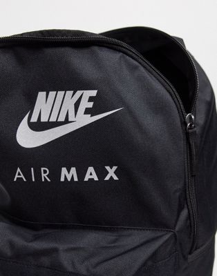 Nike Heritage Air Max backpack in black 