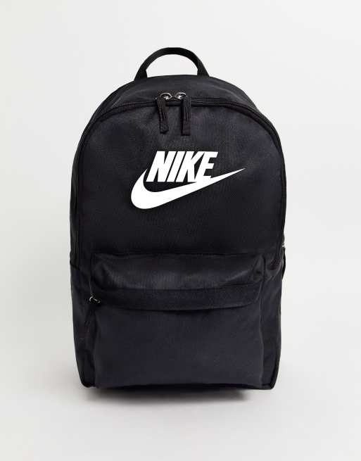 nike heritage air max backpack in black