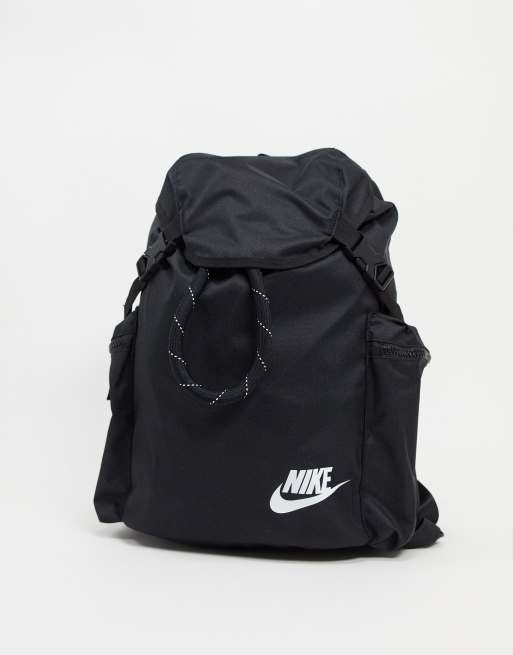 nike heritage air max backpack in black