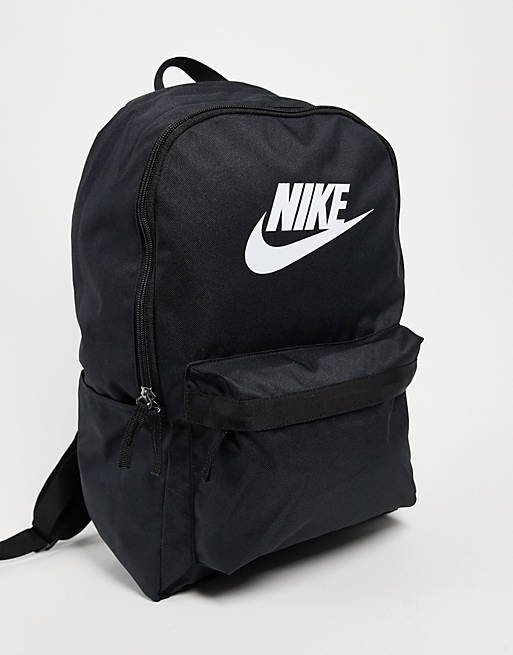 shaver Bluebell in case Nike Heritage backpack in black | ASOS
