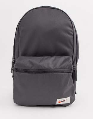 nike grey backpack