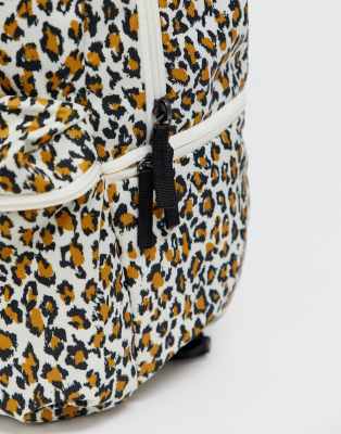 nike sportswear leopard heritage backpack