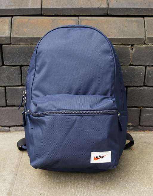 Nike Heritage backpack in navy
