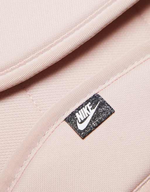 Rose gold nike backpack top