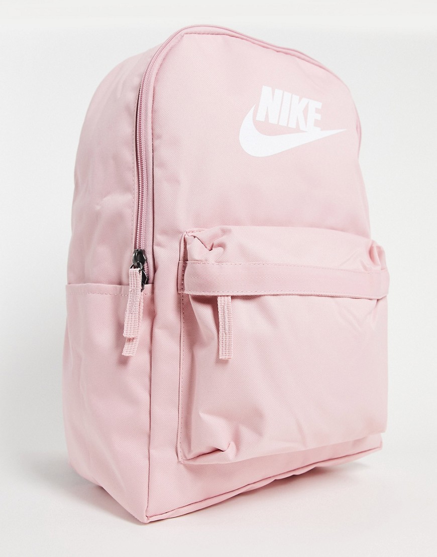 Nike Heritage backpack in pale pink