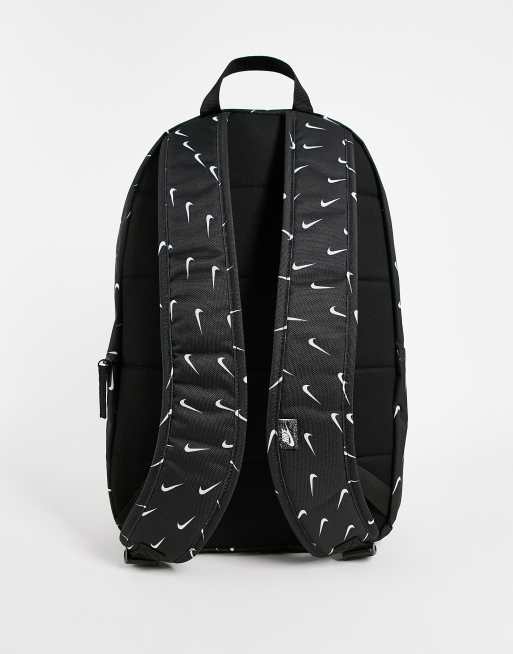Black nike bag with white tick cheap