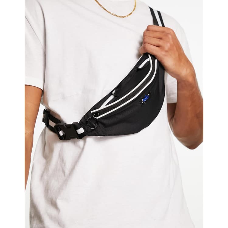 Nike heritage bum bag black sales
