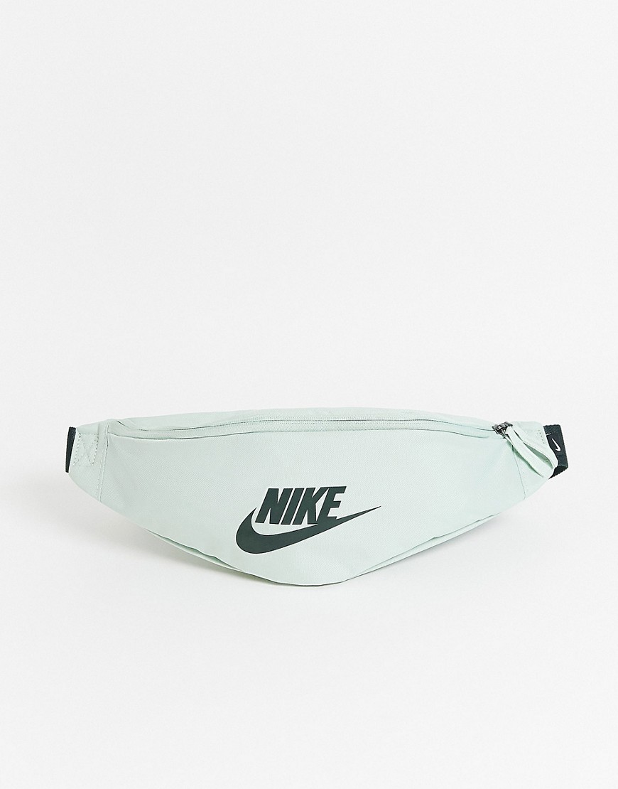 Nike Heritage bum bag in dusty green
