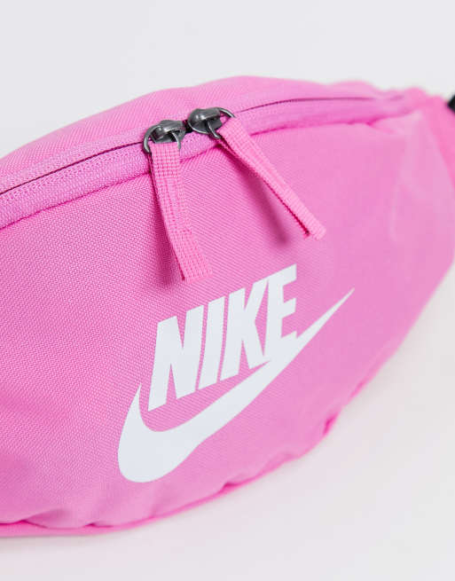 Nike Heritage bum bag in hot pink