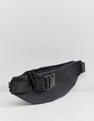 nike heritage bum bag black