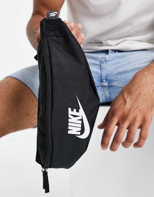 Nike Heritage bum bag in black