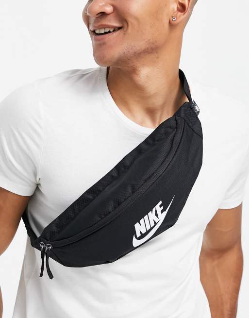 Nike Heritage bum bag in black