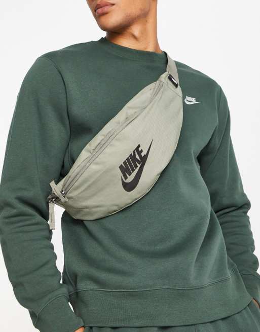 Nike Heritage bumbag in dusty khaki | ASOS