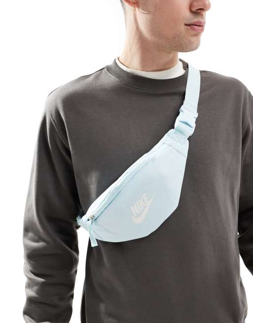 Nike Heritage bumbag in light blue ASOS