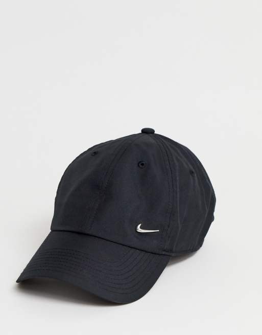 Nike - Heritage - Casquette à logo virgule - Noir, 2 de 4
