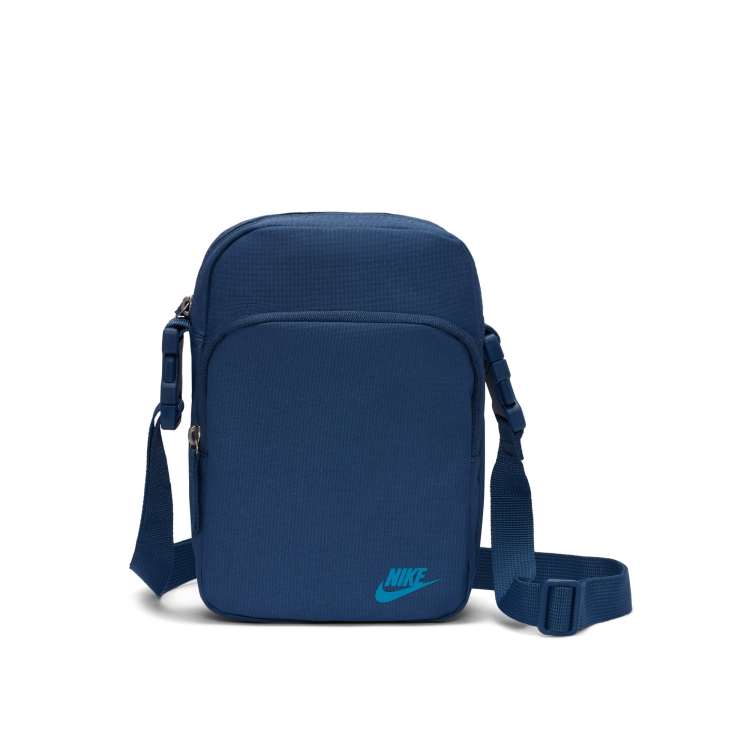 Nike Heritage cross body bag in blue