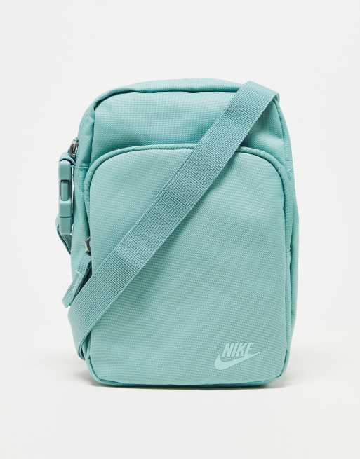 Nike heritage flight bag in blue clearance