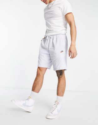 Nike heritage shorts grey clearance