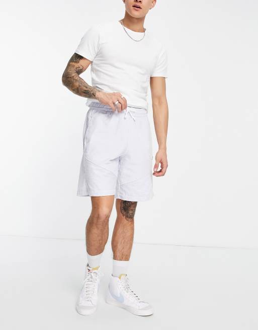 Nike Heritage Essentials cord shorts in light grey ASOS