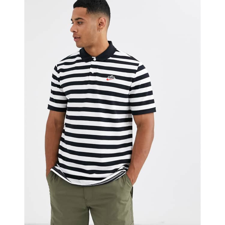 Polo nike rayé hotsell