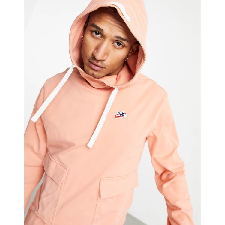 Dusty peach nike new arrivals hoodie