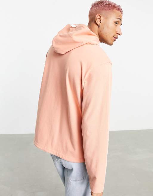 Dusty peach nike hoodie store